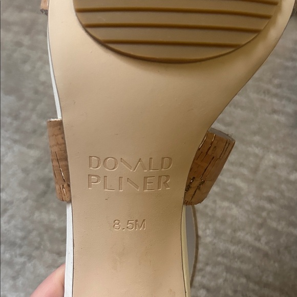 Donald J. Pliner Tan Strappy Heels - Picture 2 of 3